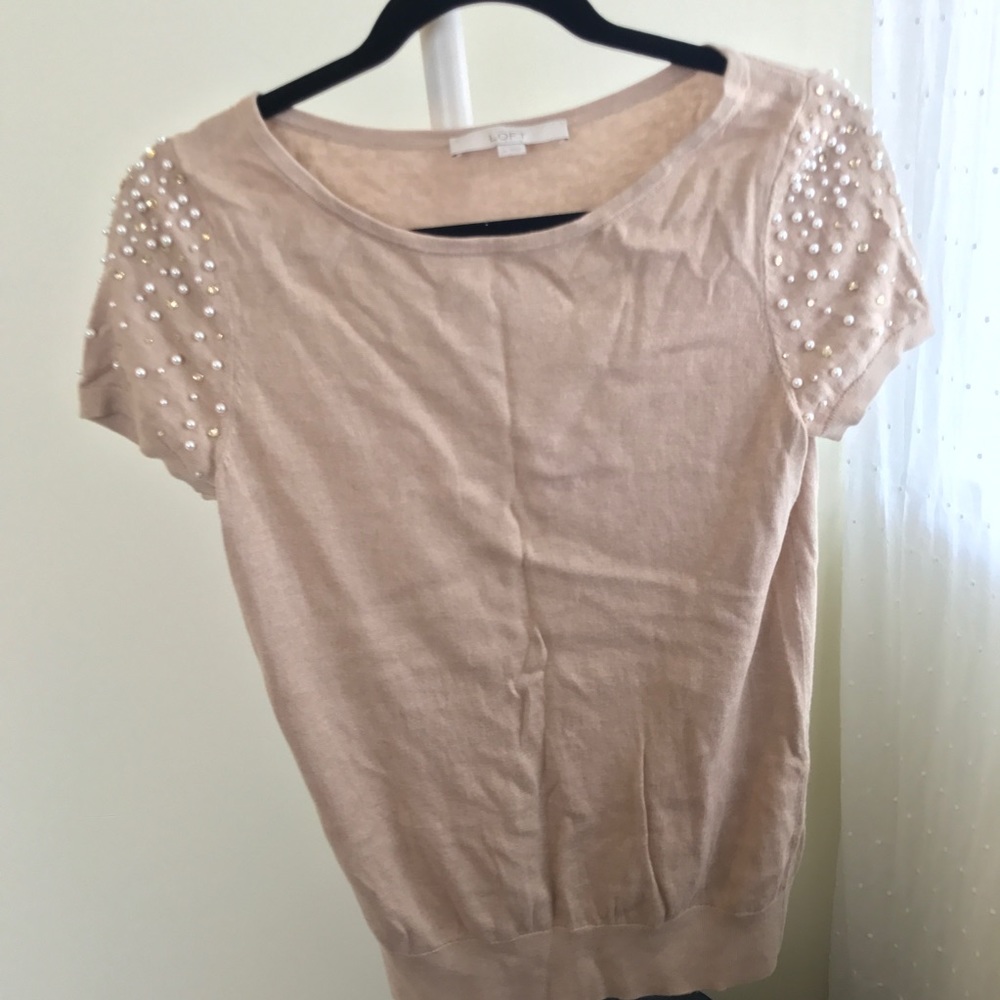Loft short sleeved sweater